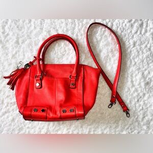 TIGNANELLO CORAL COLORED HANDBAG